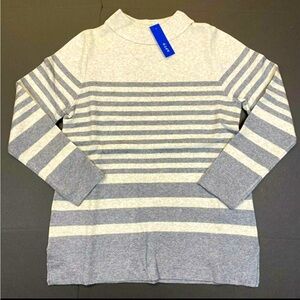 NWT Apt 9 Gray and Oatmeal Sweater XL
